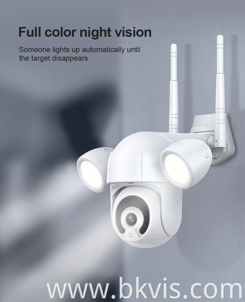 Smart Full Colorcctv Ptz Network Camera